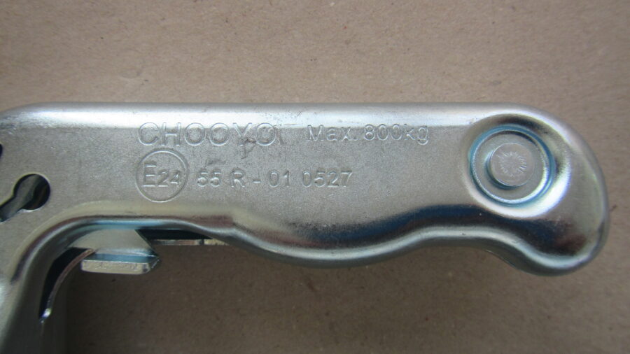 Заключалка за теглич /куплунг/ лапа  Ф-50 мм 800 кг CHOOYO 55R-01 0527 - Image 4