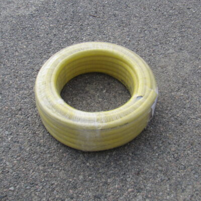 Маркуч за вода PVC Ф19 жълт с оплетка (V302N01950/V302N01925