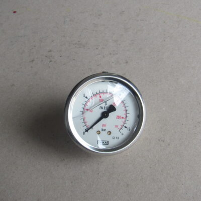 Манометър глицеринов 0-16 BAR, 1/4 " долно захващане WIKA 12353745