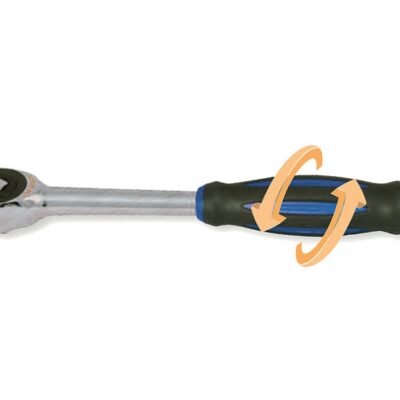 Тресчотка ротационна 1/2" PROJAHN 5224 с въртене и на дръжката