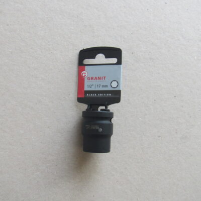 Вложка 1/2" 17 мм ударна къса Granit 7301031