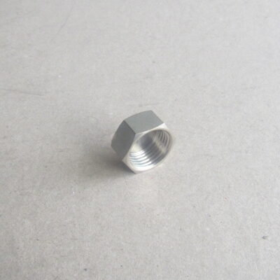 Капа 1/2" месингова никелирана