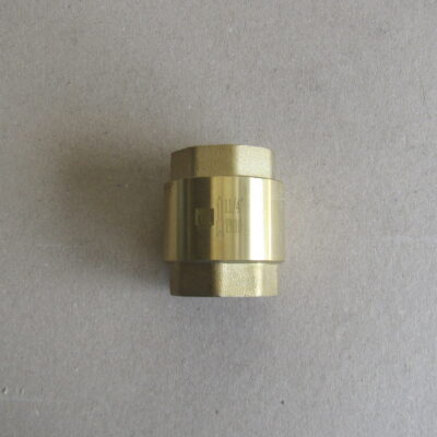 Пружинен възвратен клапан 1-1/4" с пластмасов диск