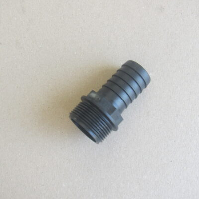 Щуцер прав с резба 1-1/4" М - Ф-32 mm Arag пластмаса