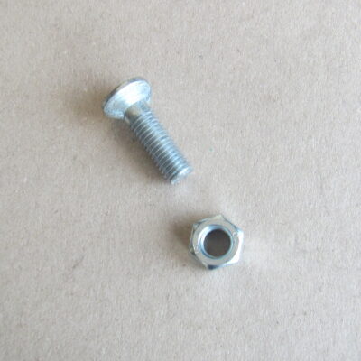 Лемежен Болт М12х40х1.75 mm к-кт с гайка /с две пъпки/